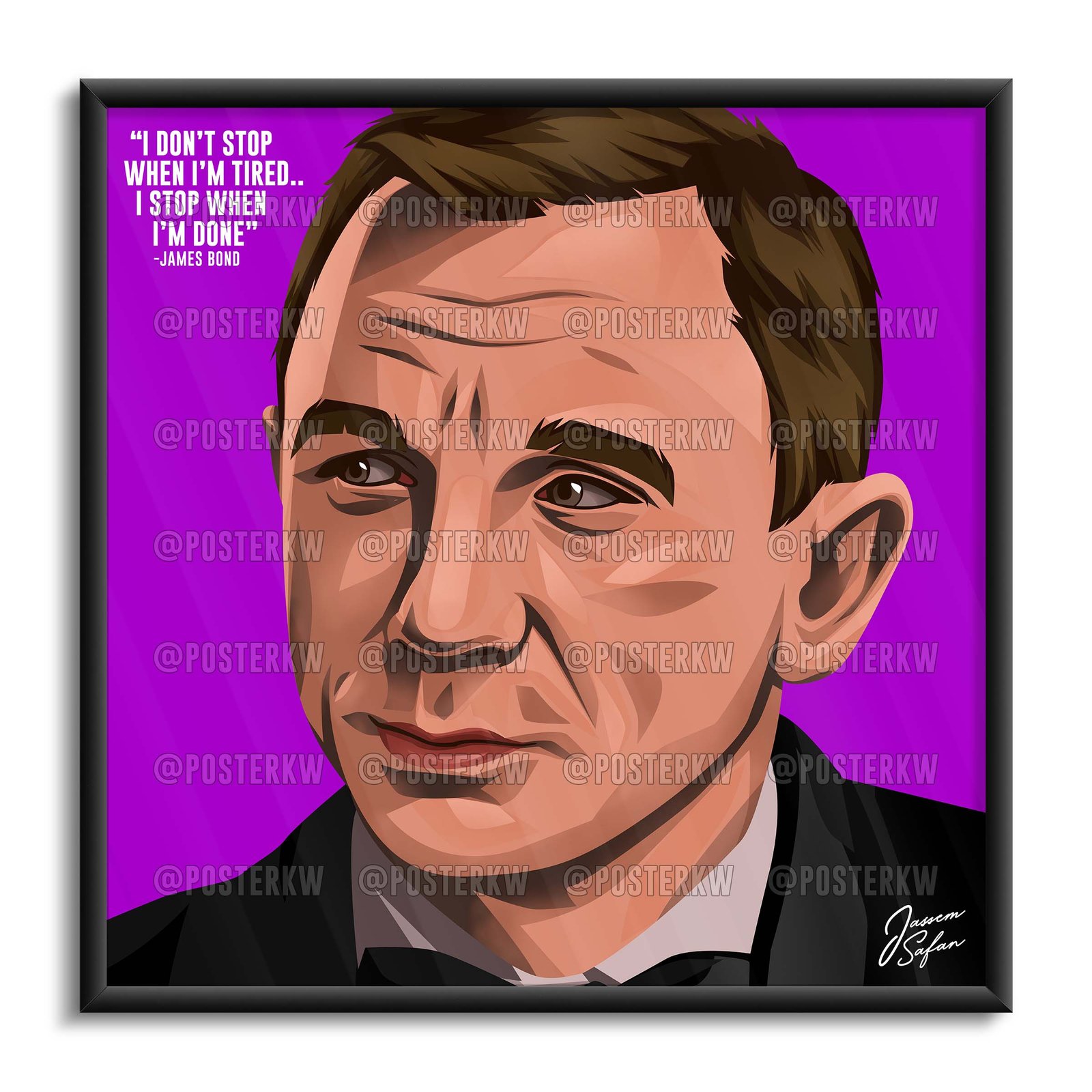 James Bond (Daniel Craig) – POSTER