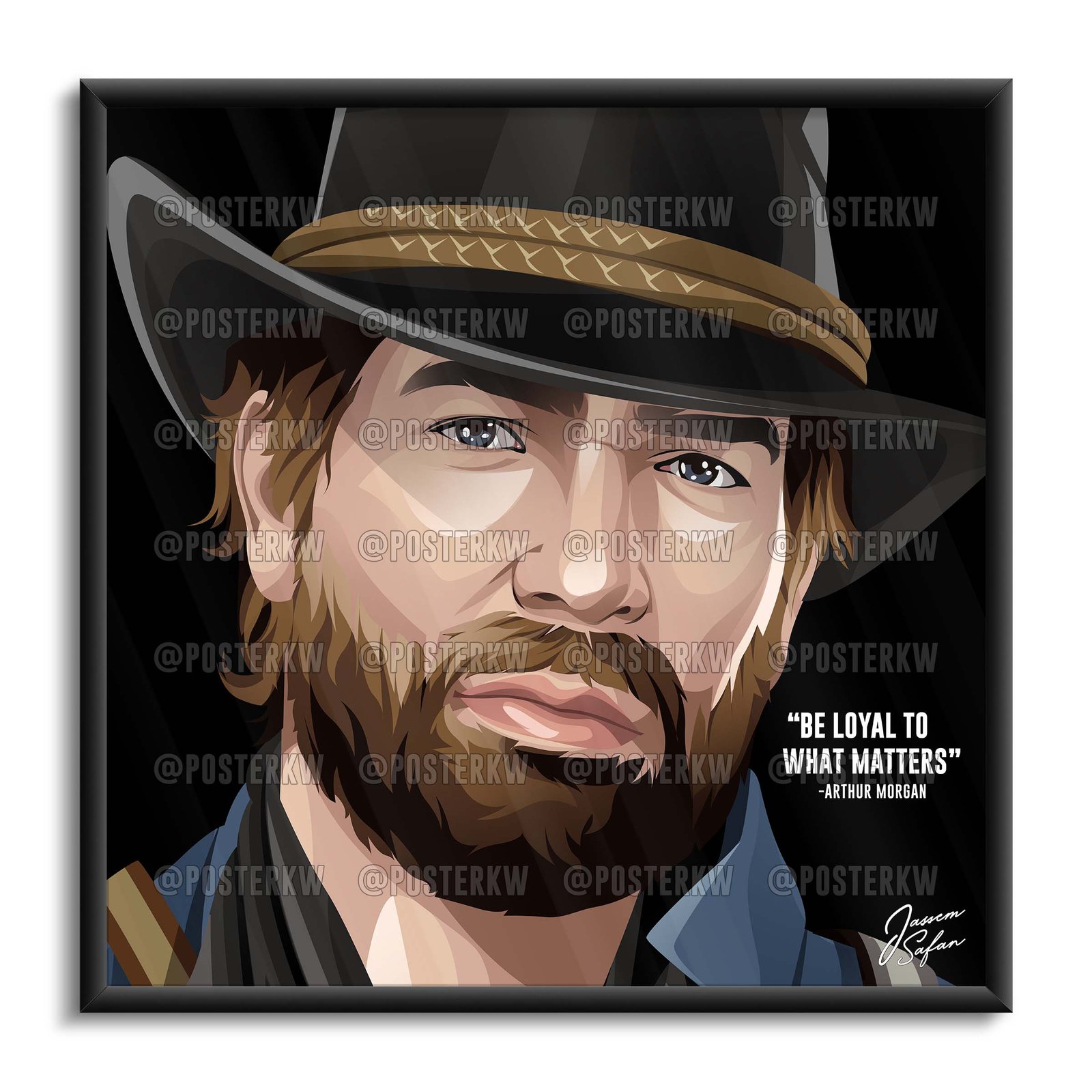 Red Dead Redemption 2  Arthur Morgan  Poster for Sale by