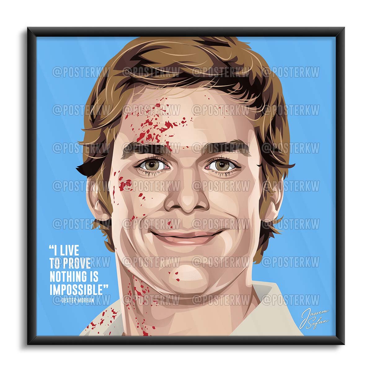 Dexter Morgan Poster